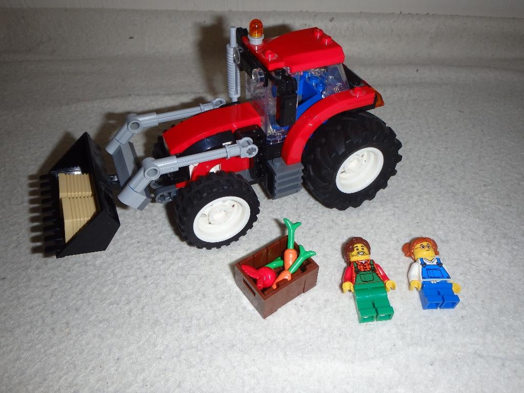 Lego 60287 city tractor, compleet met boekje., City, Lego, Ophalen of Verzenden, Zo goed als nieuw