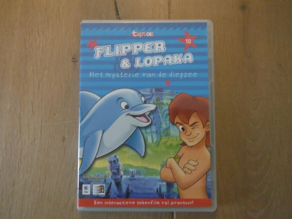 Flipper en Lopaka, Taptoe film/spel op cd van Malmberg, Spelcomputers en Games, Avontuur en Actie, Verzenden, 1 speler, Eén computer