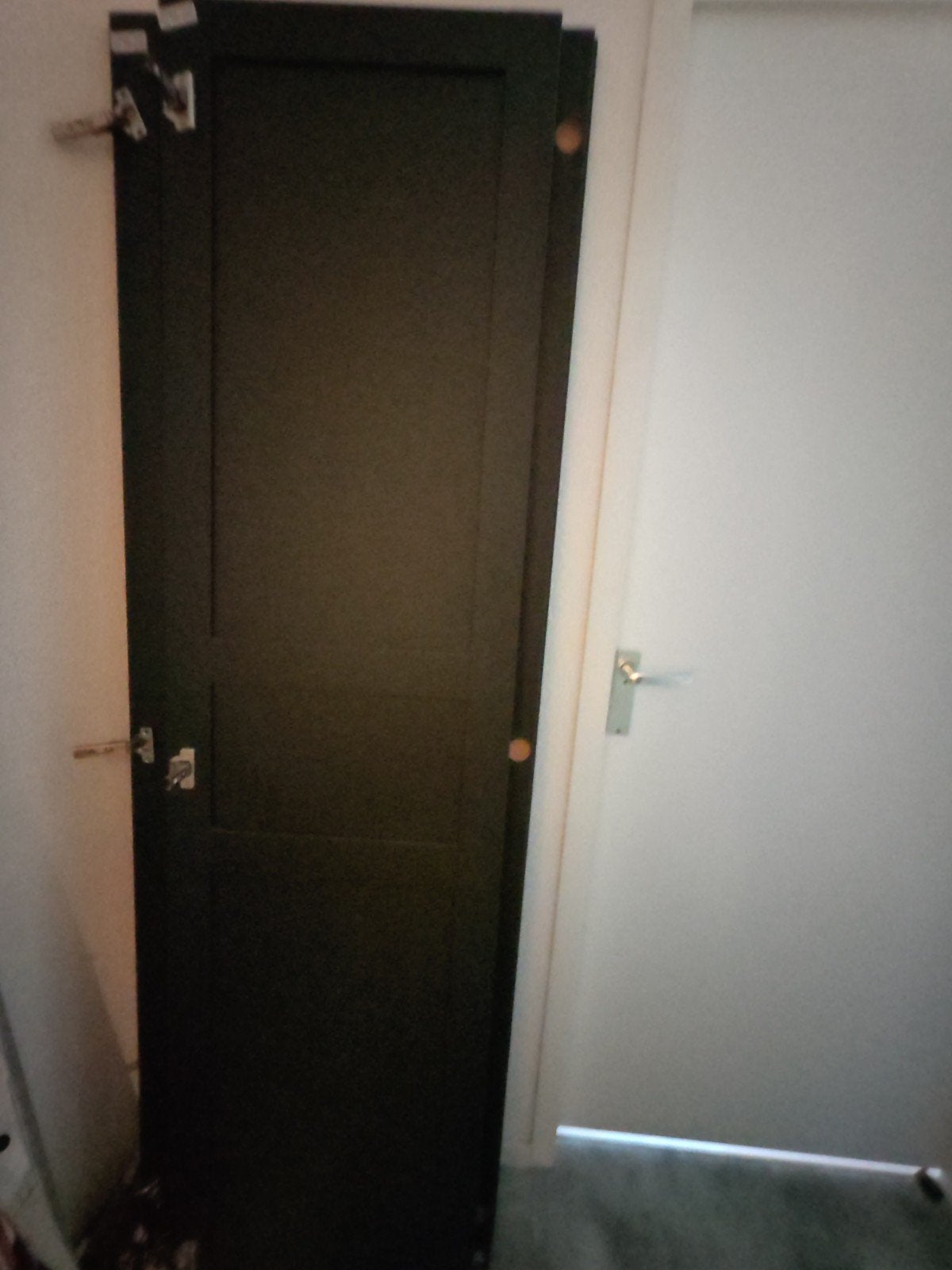 Ikea FLISBERGET deuren (4 stuks) - Zwart bruin, Ophalen, Gebruikt