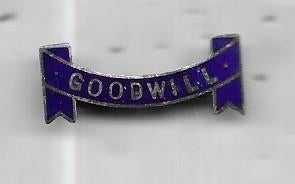 EMAILE GOODWILL BROCHE SPELD, Ophalen of Verzenden, Gebruikt, Overige onderwerpen, Speldje of Pin