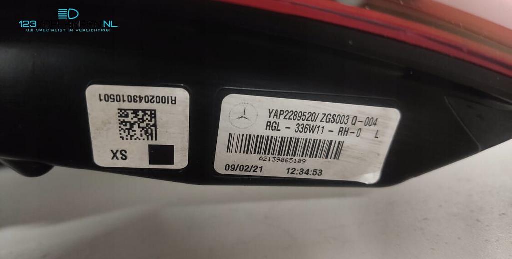 Mercedes E Klasse W213 Facelift Led Sedan Achterlicht links, Gebruikt, -, Ophalen of Verzenden, -
