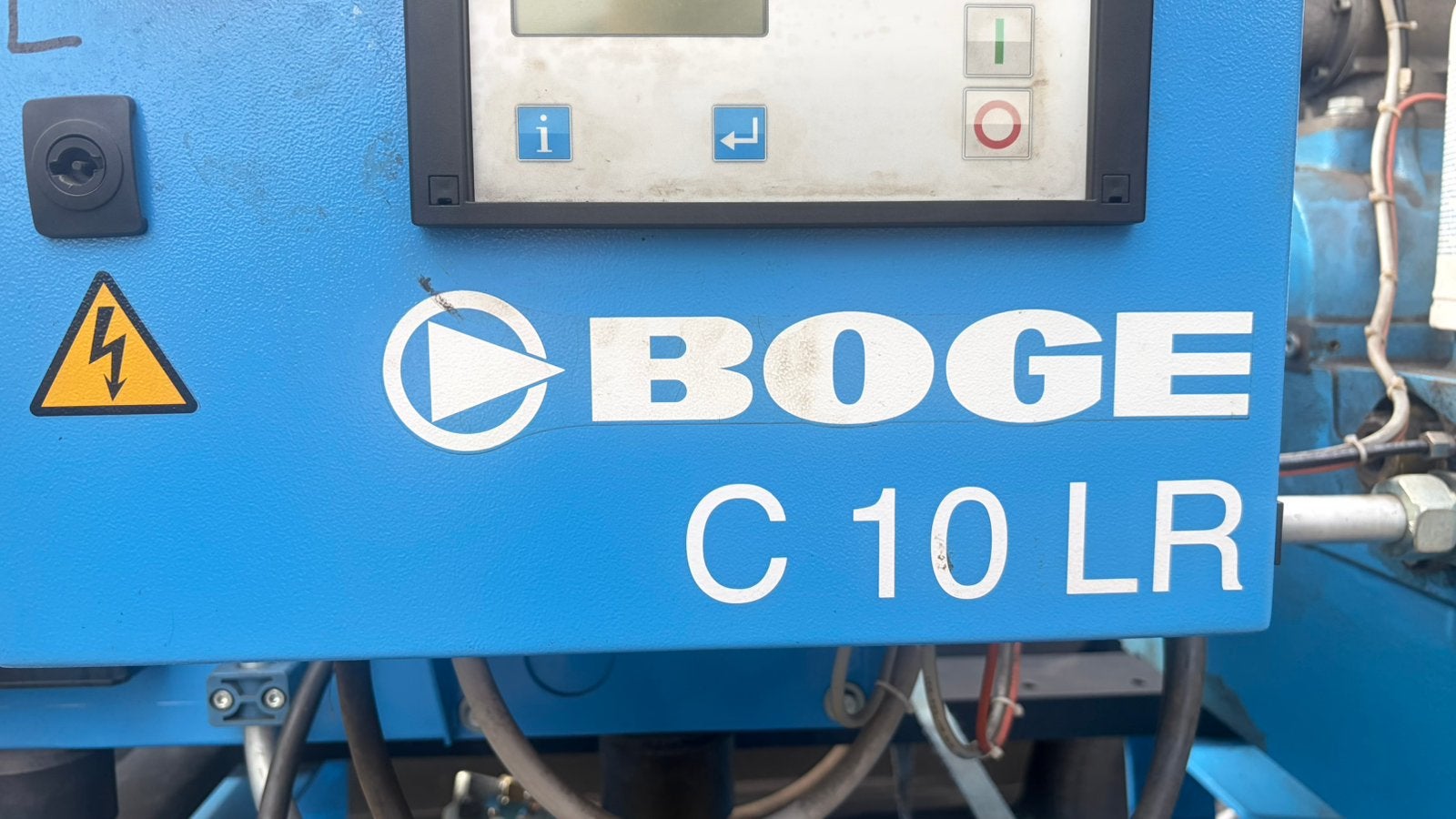 BOGE C 10 LR schroefcompressor 350 L + droger, Doe-het-zelf en Verbouw, Ophalen
