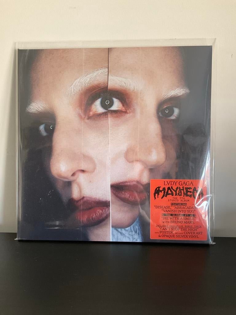 Lady Gaga - Mayhem (Opaque Silver Vinyl), Ophalen, 12 inch, Nieuw in verpakking, Colored vinyl