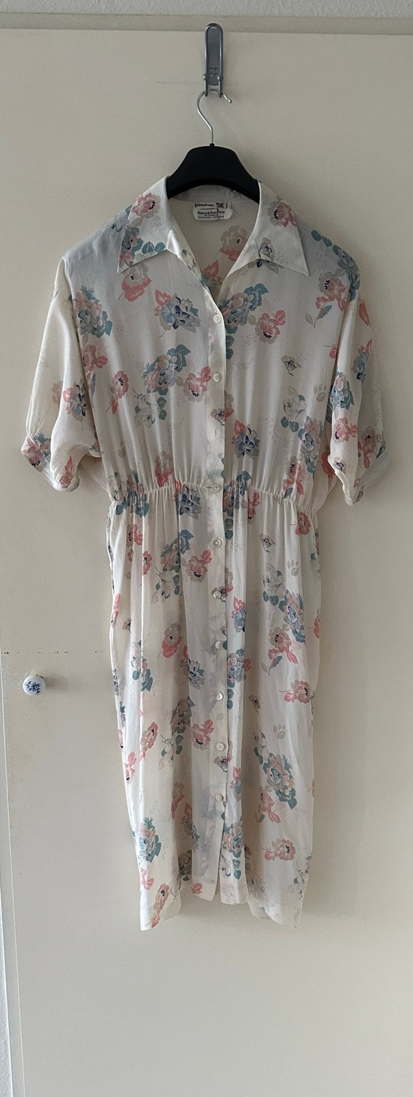 Zijden bloemenjurk Maison de Bonnefeterie, Kleding | Dames, Maat 38/40 (M), Meerkleurig, Maison de Bonneterie, Ophalen of Verzenden