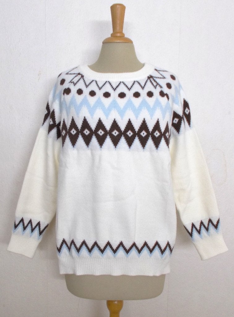 Noors/lopi look zacht en soepele mooie trui! XL, Verzenden, Nieuw, Maat 46/48 (XL) of groter, Overige kleuren