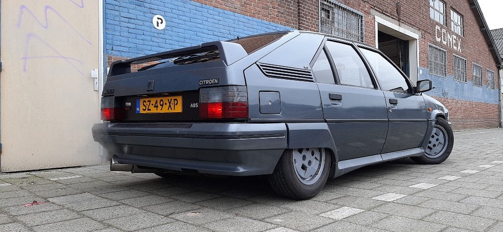 Citroën BX 1.9 GTI 16V ABS 1988 Grijs, Voorwielaandrijving, 1043 kg, Zwart, 157 pk