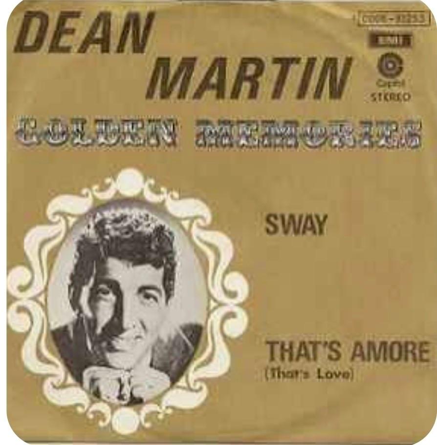 Dean Martin  sway  op single 45 t gezocht !!!, Cd's en Dvd's, Vinyl Singles, Ophalen of Verzenden