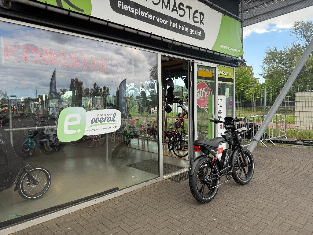 FIETSMASTER OUXI V8 Pro Fatbike | 24″ UPGRADE MAT BLACK, Overige merken, Nieuw, Ophalen of Verzenden, 59 cm of meer