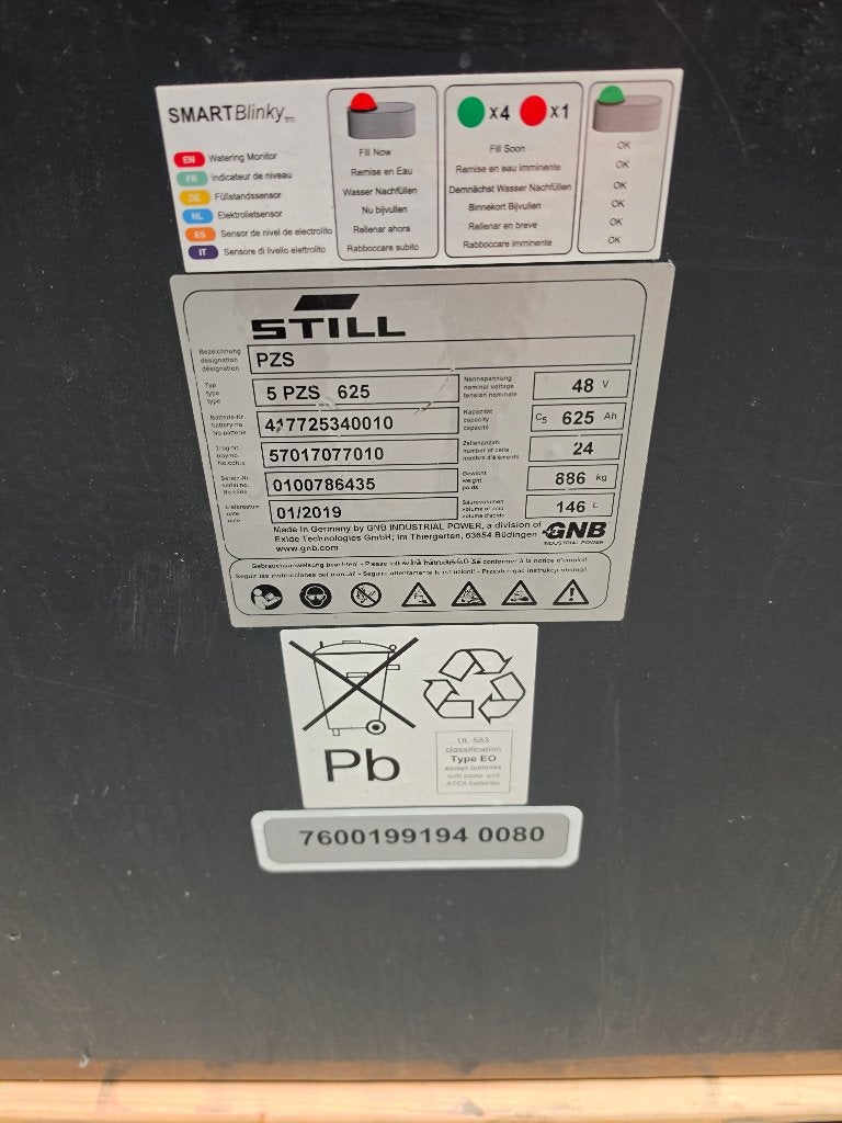 Diverse Still / Linde batterijen, LINDE, STILL, Overige typen, Tot 1000 kg, 7559 SW
