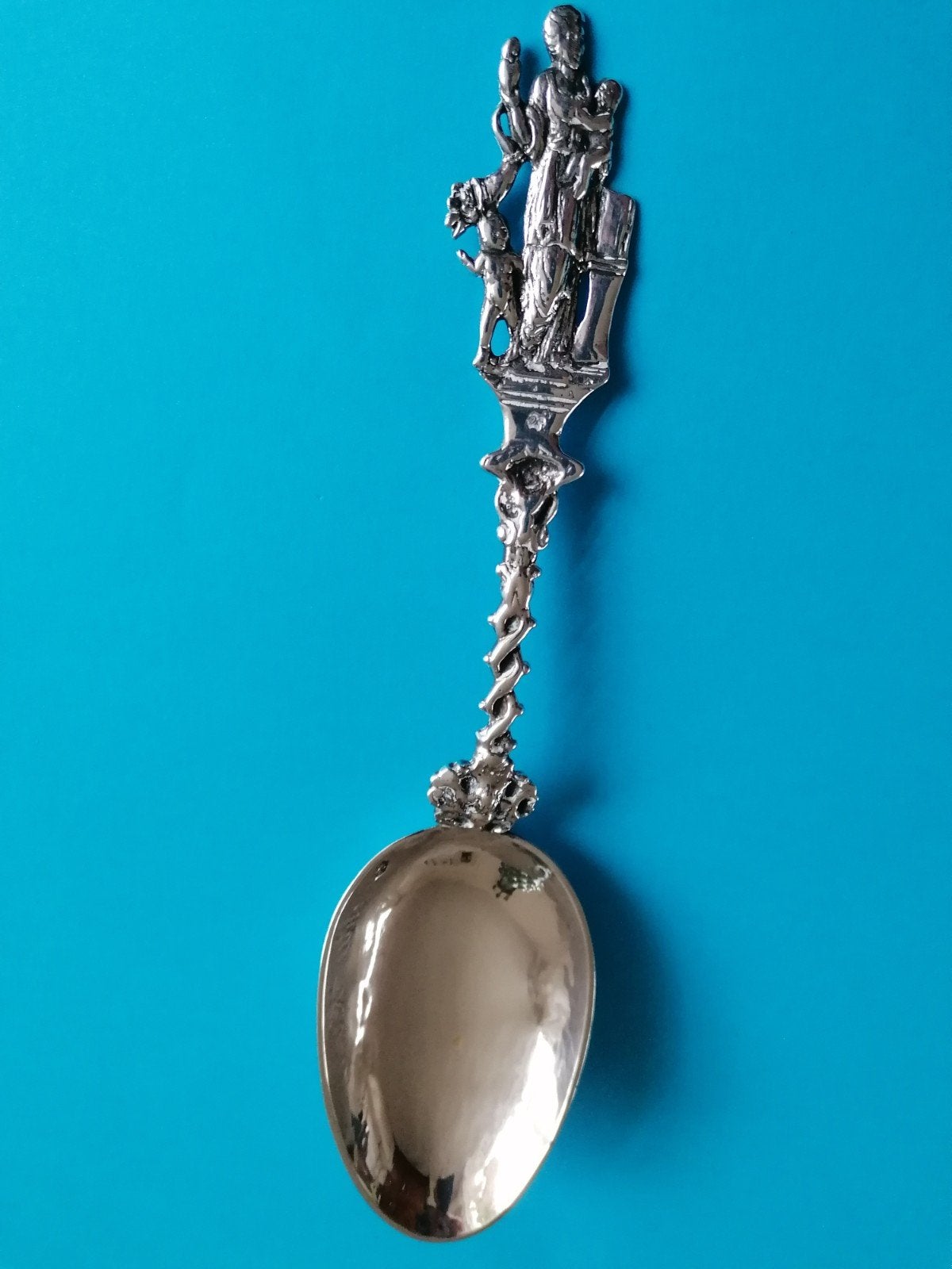 Zilveren gelegenheids lepel, Antiek en Kunst, Ophalen of Verzenden