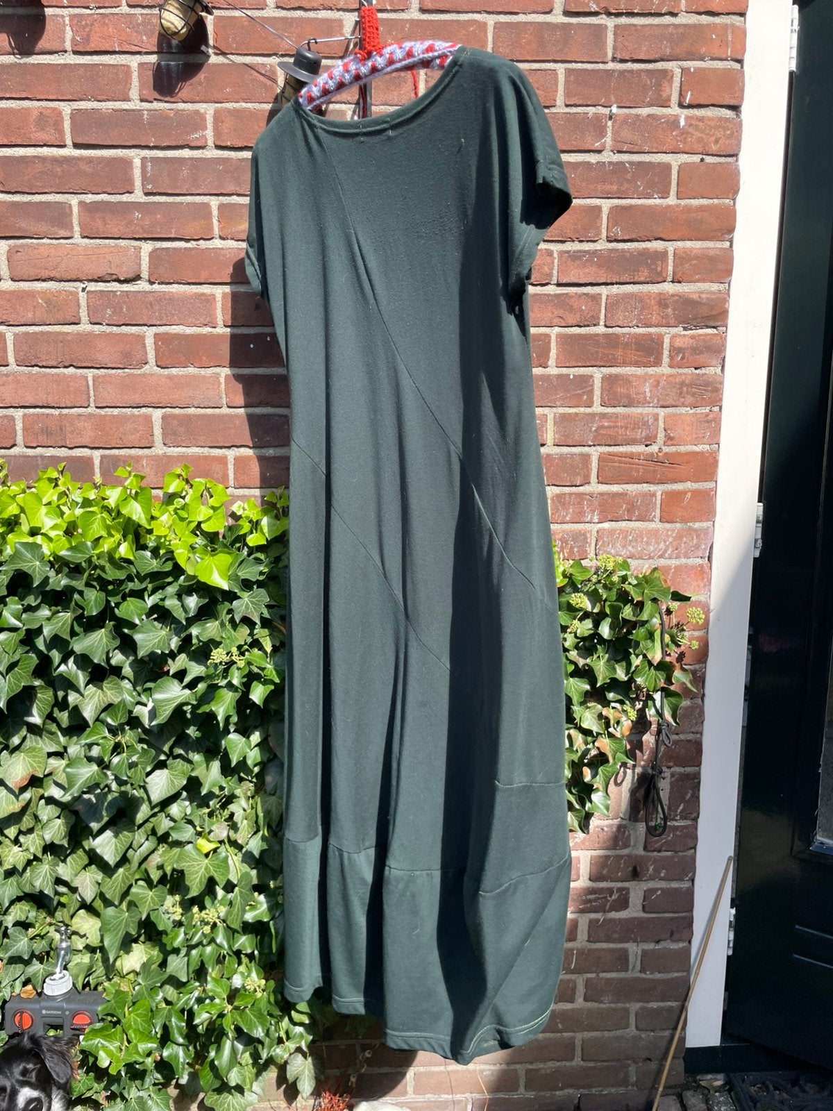 Kepourel jurk maat 44, Maat 38/40 (M), Overige typen, Ophalen of Verzenden, Zo goed als nieuw