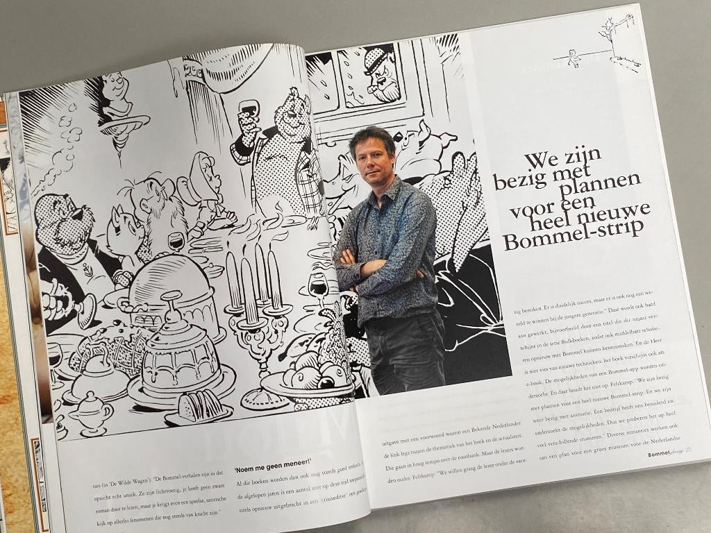 Bommel Glossy (hardcover uitvoering) 2012, Eén stripboek, Ophalen of Verzenden, Zo goed als nieuw