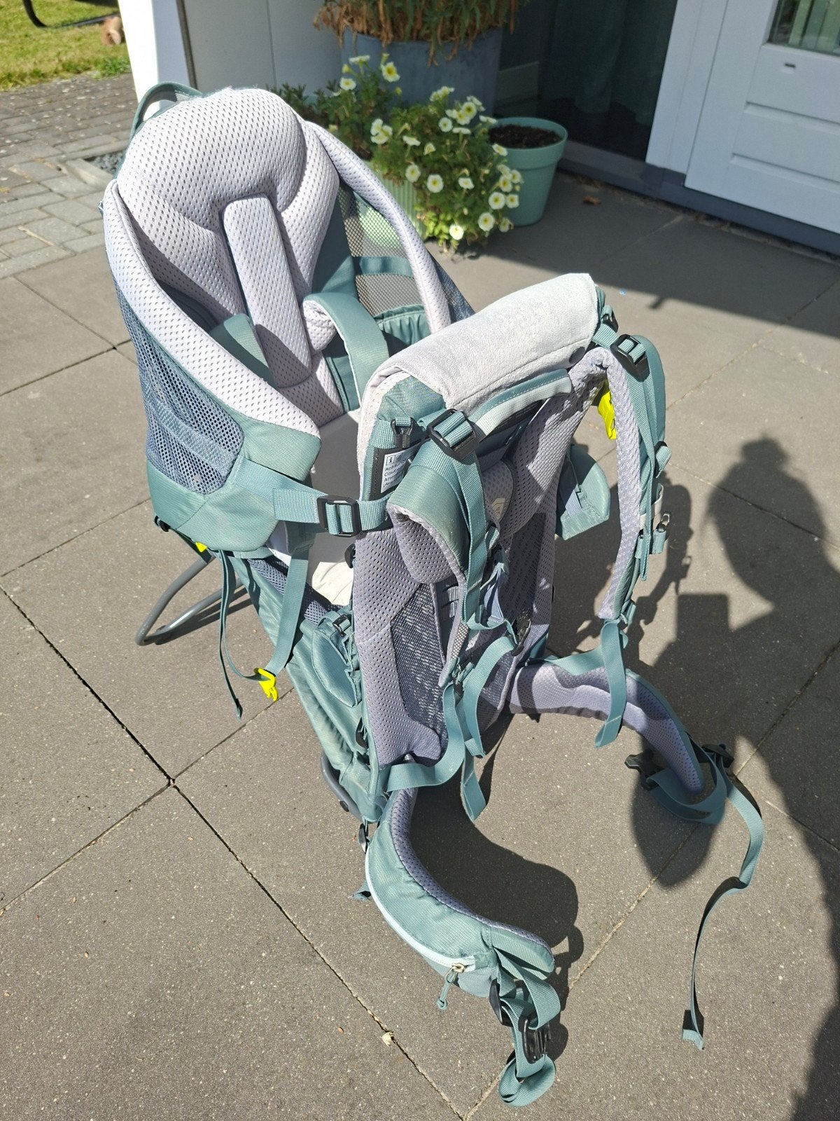 Deuter Kid Comfort Lite Air Rugdrager - Groen, Kinderen en Baby's, Babydragers en Draagdoeken, Overige typen, Zo goed als nieuw