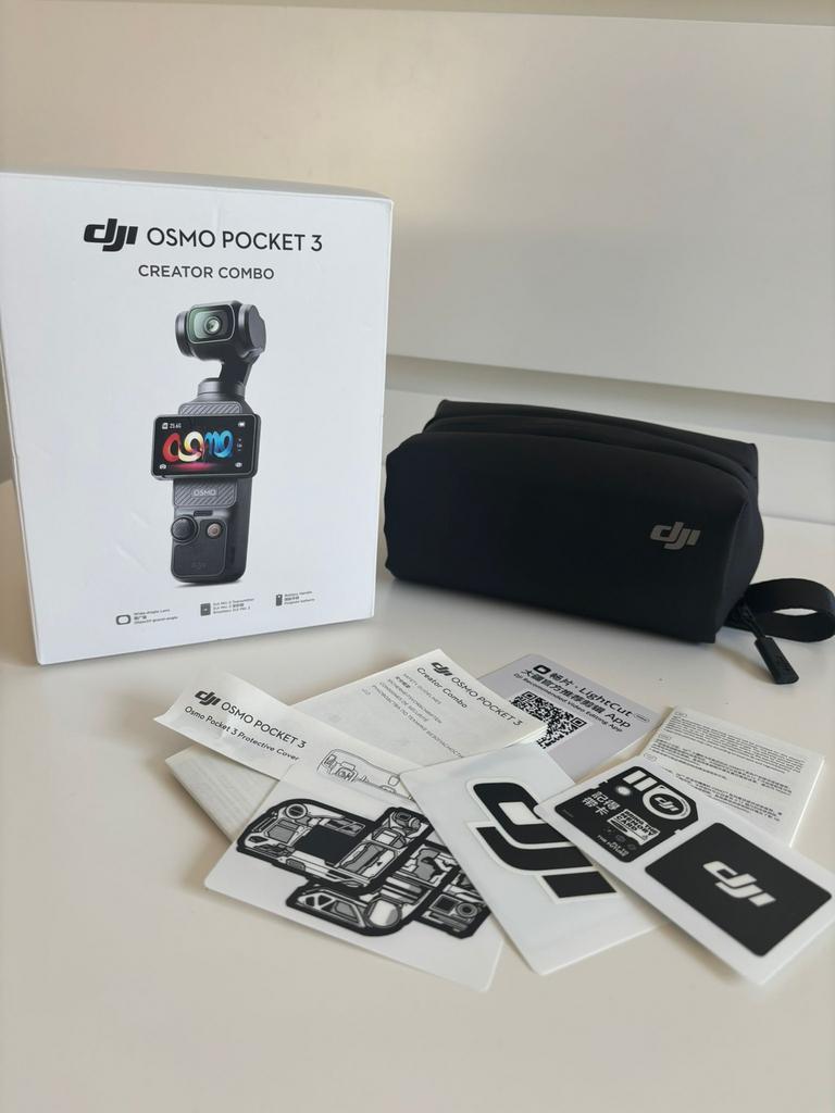 DJI Osmo Pocket 3 Creator Combo LIKE NEW!, Overige soorten, Minder dan 8x, Zo goed als nieuw, Ophalen