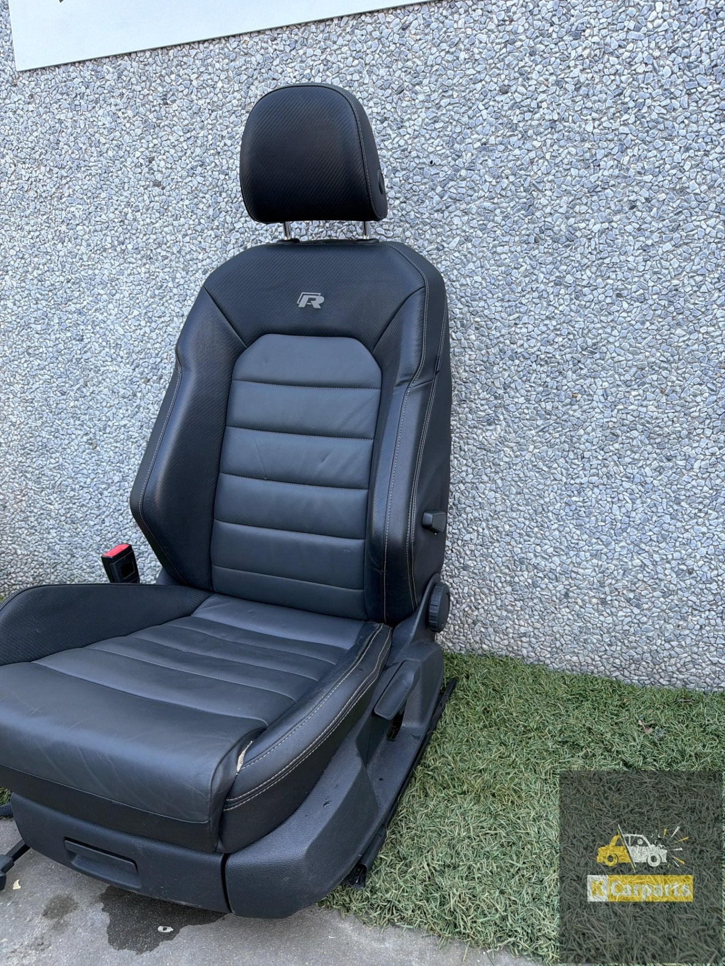Interieur VW Golf 7 R R20 Leder/Carbon Links Bestuurders sto, Auto-onderdelen, Interieur en Bekleding, Gebruikt, Volkswagen, Volkswagen AG