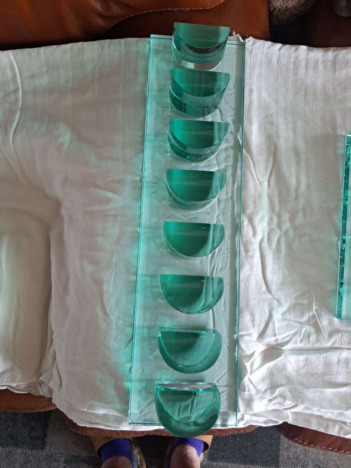 Kunst. Glas. Sculptuur. Postmodernisme. Memphisstijl., Ophalen