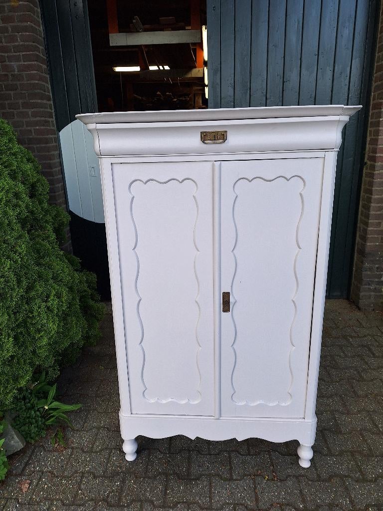 Antiek Brocante grenen Biedermeier meidenkast, Antiek en Kunst, Antiek | Meubels | Kasten, Ophalen