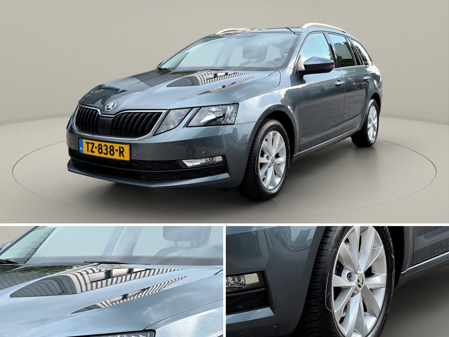 Skoda Octavia Combi 1.0 TSI Greentech Ambition Business, Stof, Gebruikt, Euro 6, Met garantie (alle)