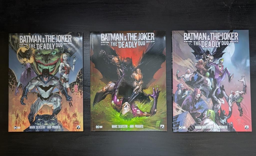 Stripboek Batman & Joker the deadly duo, Boeken, Strips | Comics, Amerika, Complete serie of reeks, Ophalen of Verzenden, Zo goed als nieuw
