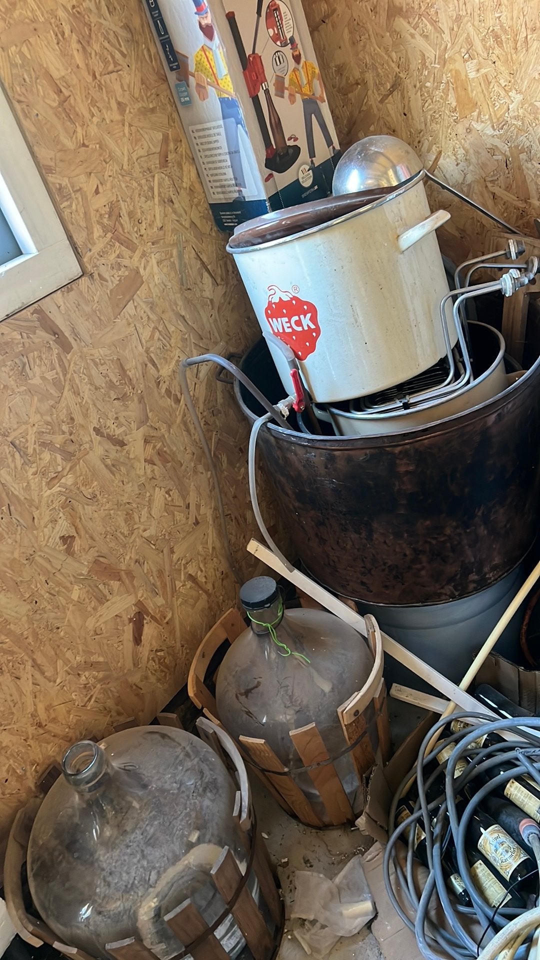 Bierbrouwer benodigheden ketels, Ophalen, Gebruikt