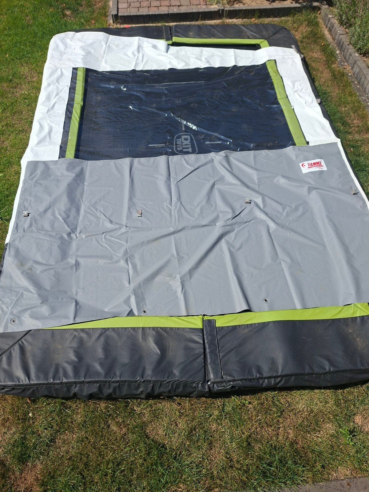 Fiamma  luifel zijwand - diepte 215cm, Caravans en Kamperen, Ophalen of Verzenden, Gebruikt