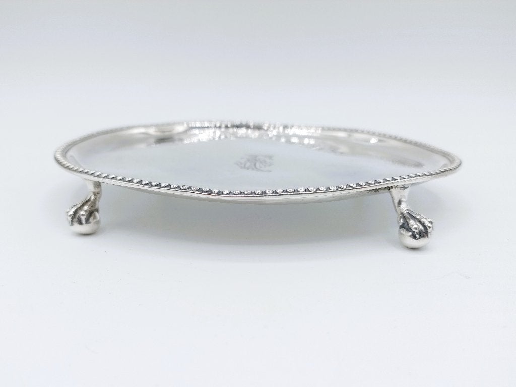 Zilveren pattipan, B. van Mecklenburg, Amsterdam, 1791, Verzenden, Zilver