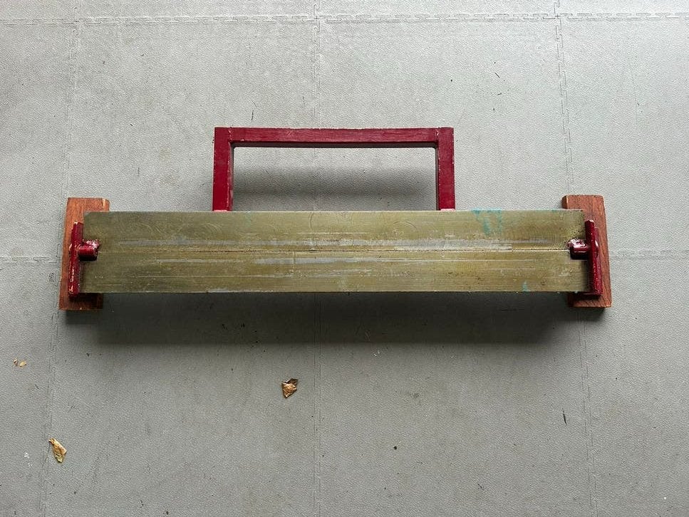Platenvouwer buiger, Doe-het-zelf en Verbouw, Ophalen, Gebruikt