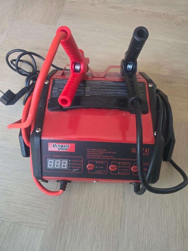 Acculader Ultimate Speed ULG 17 A1 6V/12V, Ophalen of Verzenden, Gebruikt, Universele onderdelen