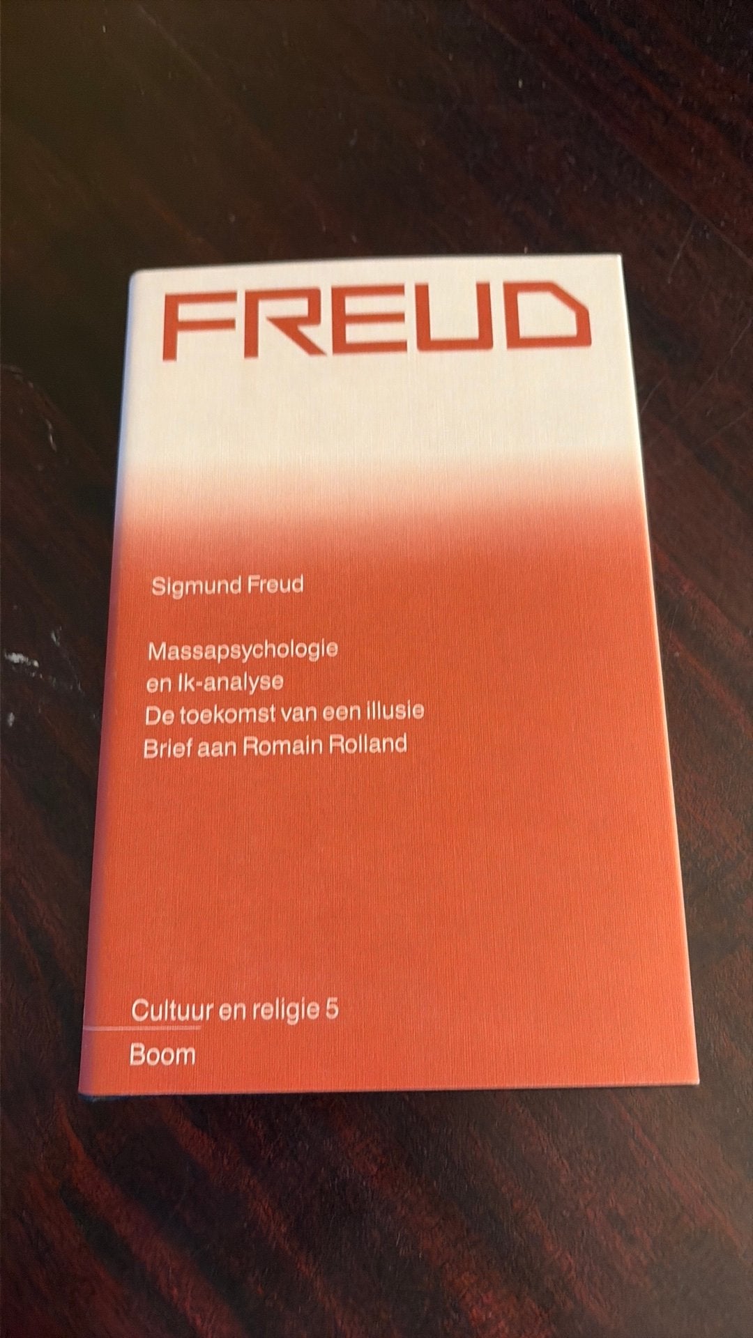 Freud - Sigmund Freud - Cultuur en Religie 5, Ophalen of Verzenden, Gelezen, Overige onderwerpen