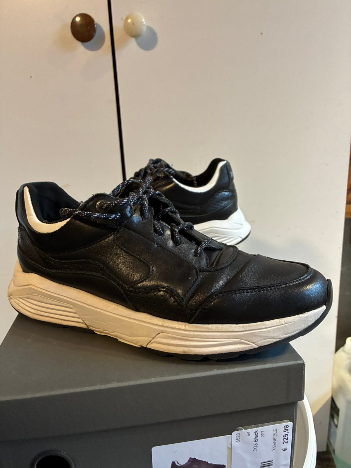Xsensible damesschoen maat 41 G, Ophalen, Zwart, Sneakers of Gympen, Gedragen