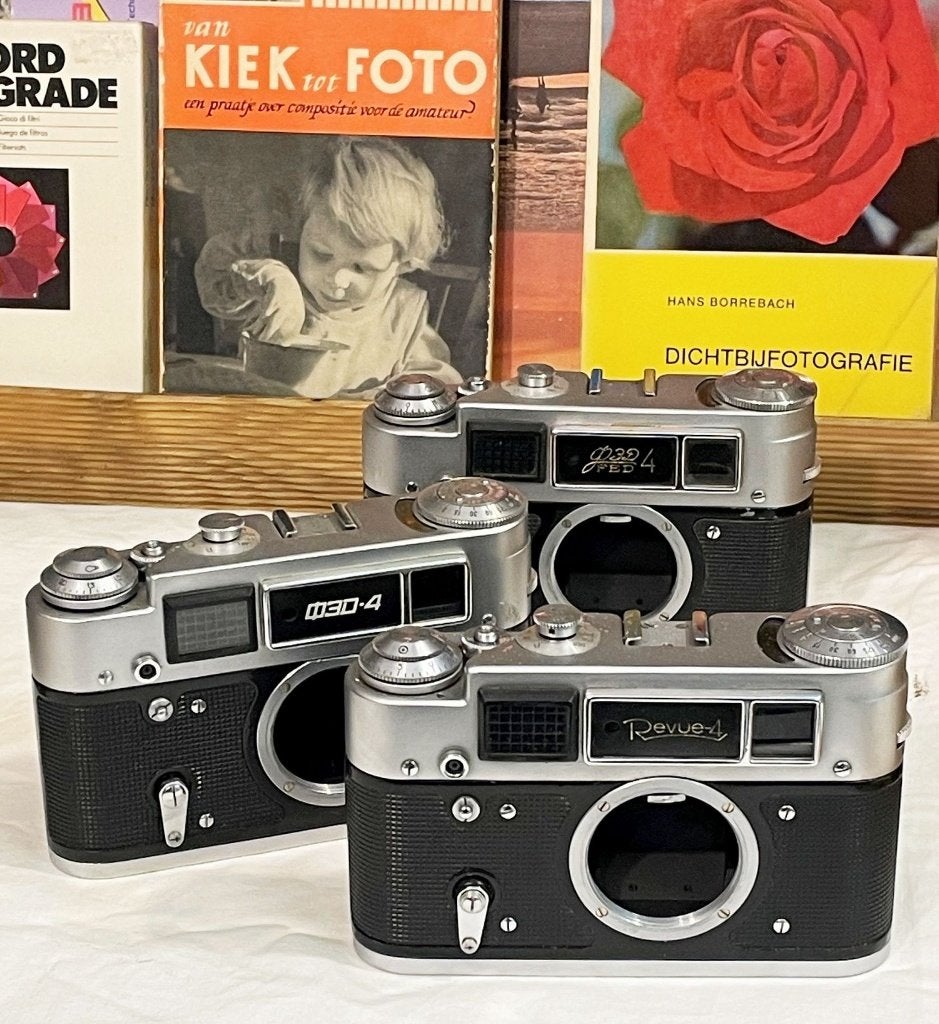 FED-4 body (Oekraïne van 1964 tot 1980) Leica M39 mount, Ophalen of Verzenden, Compact, Overige Merken