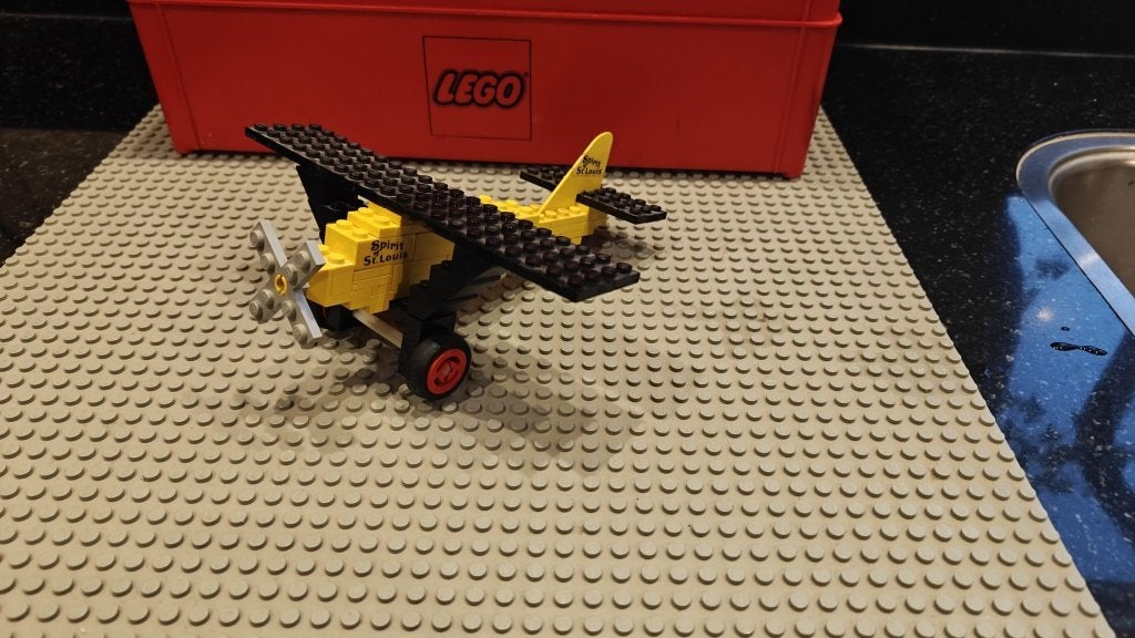 Lego Legoland Airplane spirit of st. Louis 661, Gebruikt, Lego, Ophalen of Verzenden, LEGOLAND