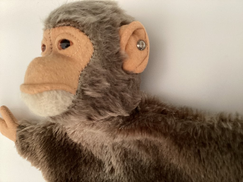 Steiff Jocko handpop - Vintage mid-century aap, Ophalen, Gebruikt, Overige typen, Steiff