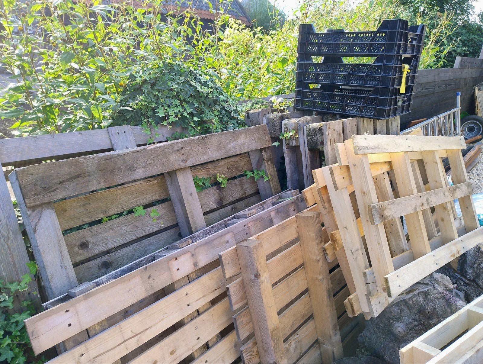 Gebruikte pallets, Ophalen, Gebruikt, 25 tot 50 mm, Pallet