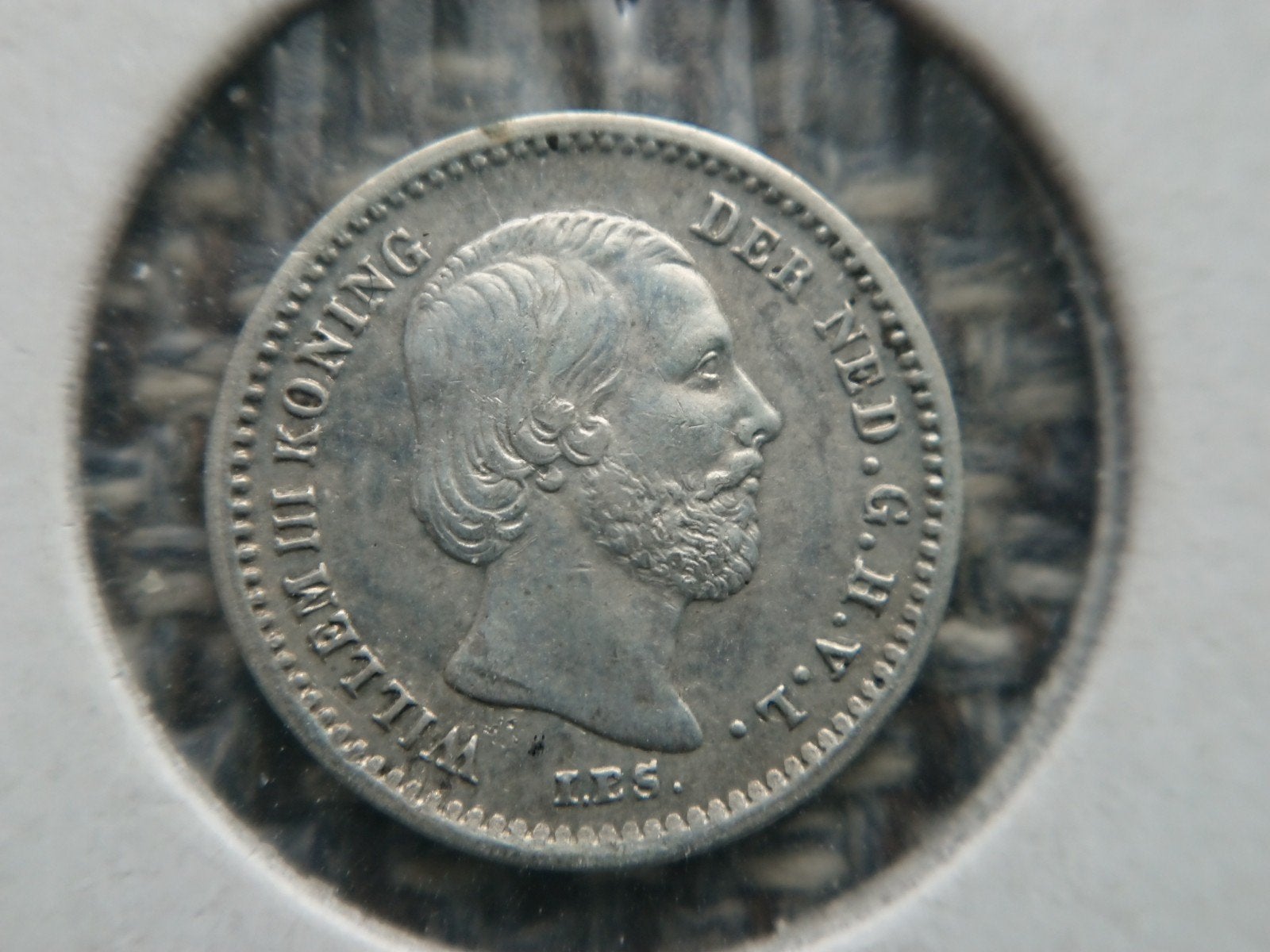 5 cent of stuiver 1863 Willem III mooie kwaliteit, Ophalen of Verzenden, Koning Willem III, 10 cent