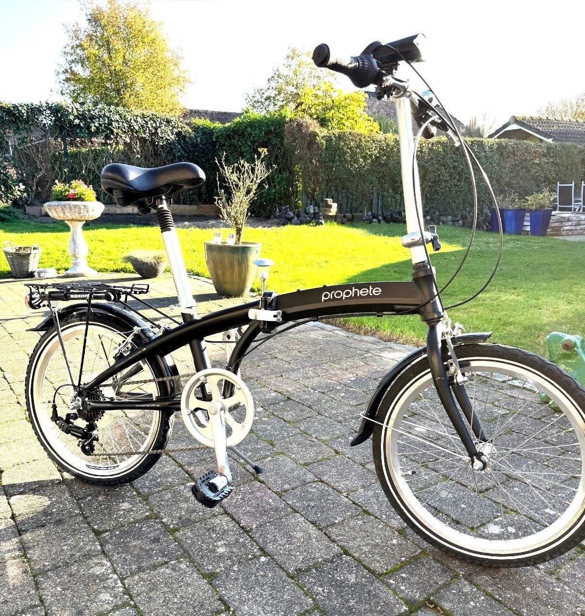 Prophete City 20" Aluminium Vouwfiets - Zo goed als nieuw, 20 inch of meer, Versnellingen, Zo goed als nieuw, Totaal opvouwbaar