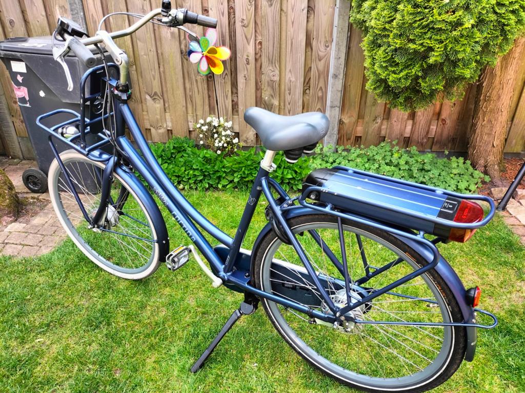 Cortina family moederfiets eBike, Fietsen en Brommers, Fietsen | Dames | Moederfietsen, Gebruikt, 56 cm of meer, Versnellingen