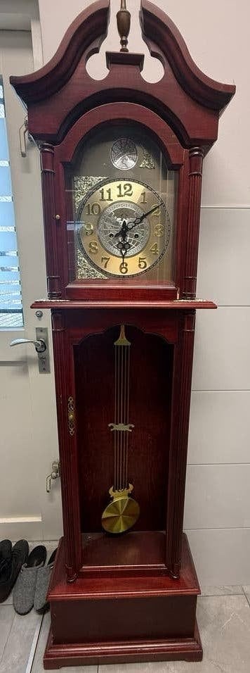 Klassieke staande klok - Prachtig houten design, Antiek en Kunst, Antiek | Klokken, Ophalen