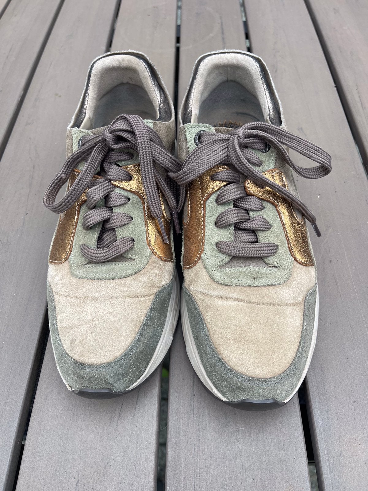 Xsensible leren wandelschoenen, Beige, Zo goed als nieuw, Wandelschoenen, Ophalen of Verzenden