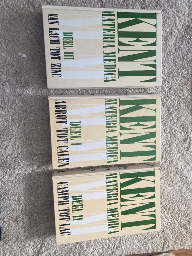 Materia medicatie homeopathie Kent, Boeken, Ophalen of Verzenden, Beta, Gelezen, HBO