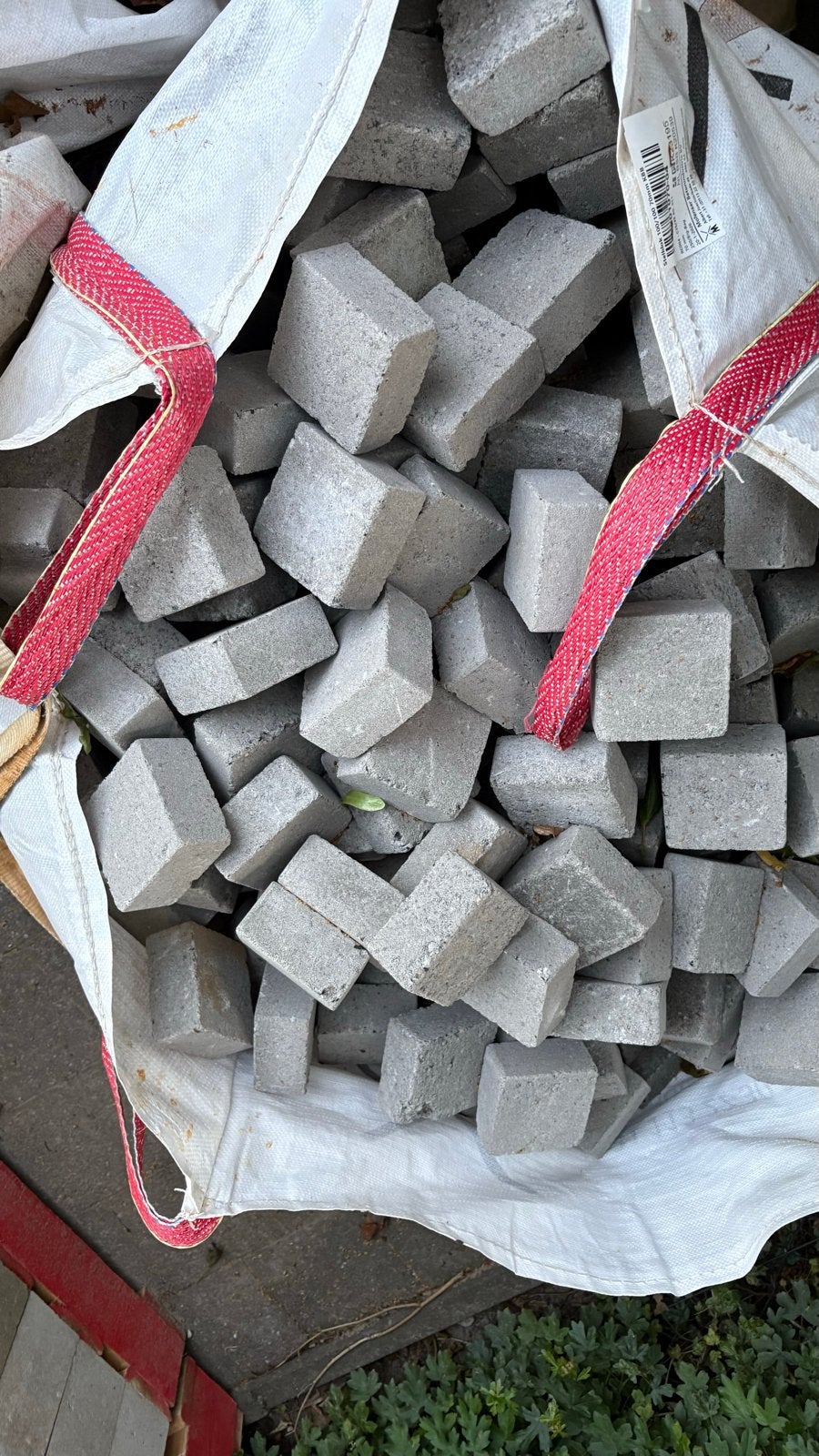 Betonstaal blokjes 5cm en 7cm dik, Ophalen, Nieuw, Beton