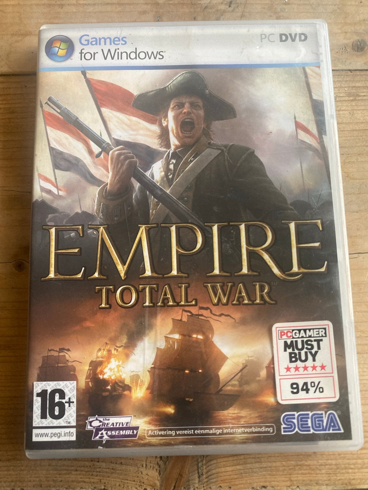 Empire: Total War - Strategisch PC-spel, Spelcomputers en Games, Games | Pc, Online, Gebruikt, 1 speler, Ophalen of Verzenden