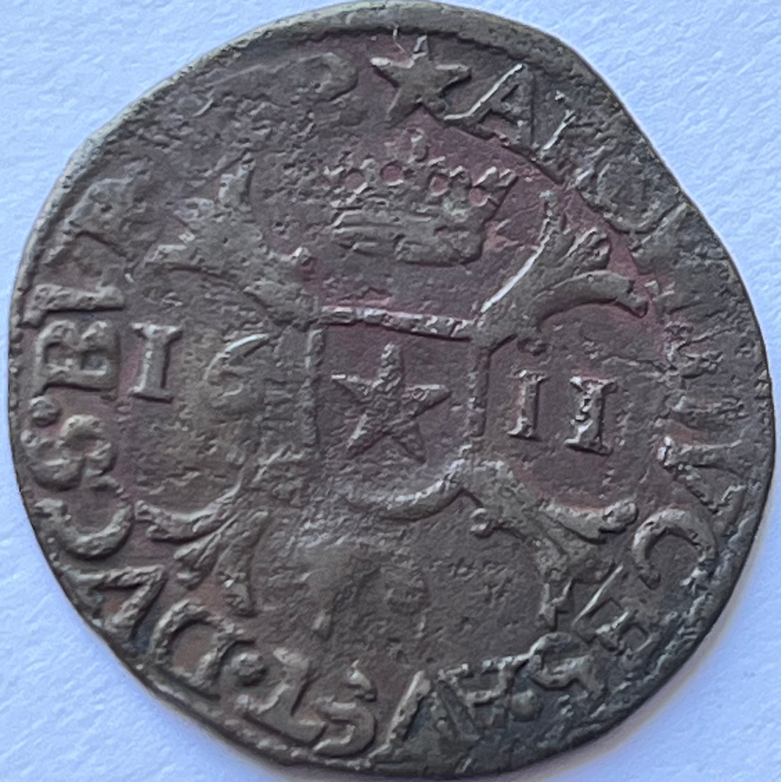 Maastricht oord 1611, Postzegels en Munten, Munten | Nederland, Ophalen of Verzenden, Vóór koninkrijk, Overige waardes, Losse munt
