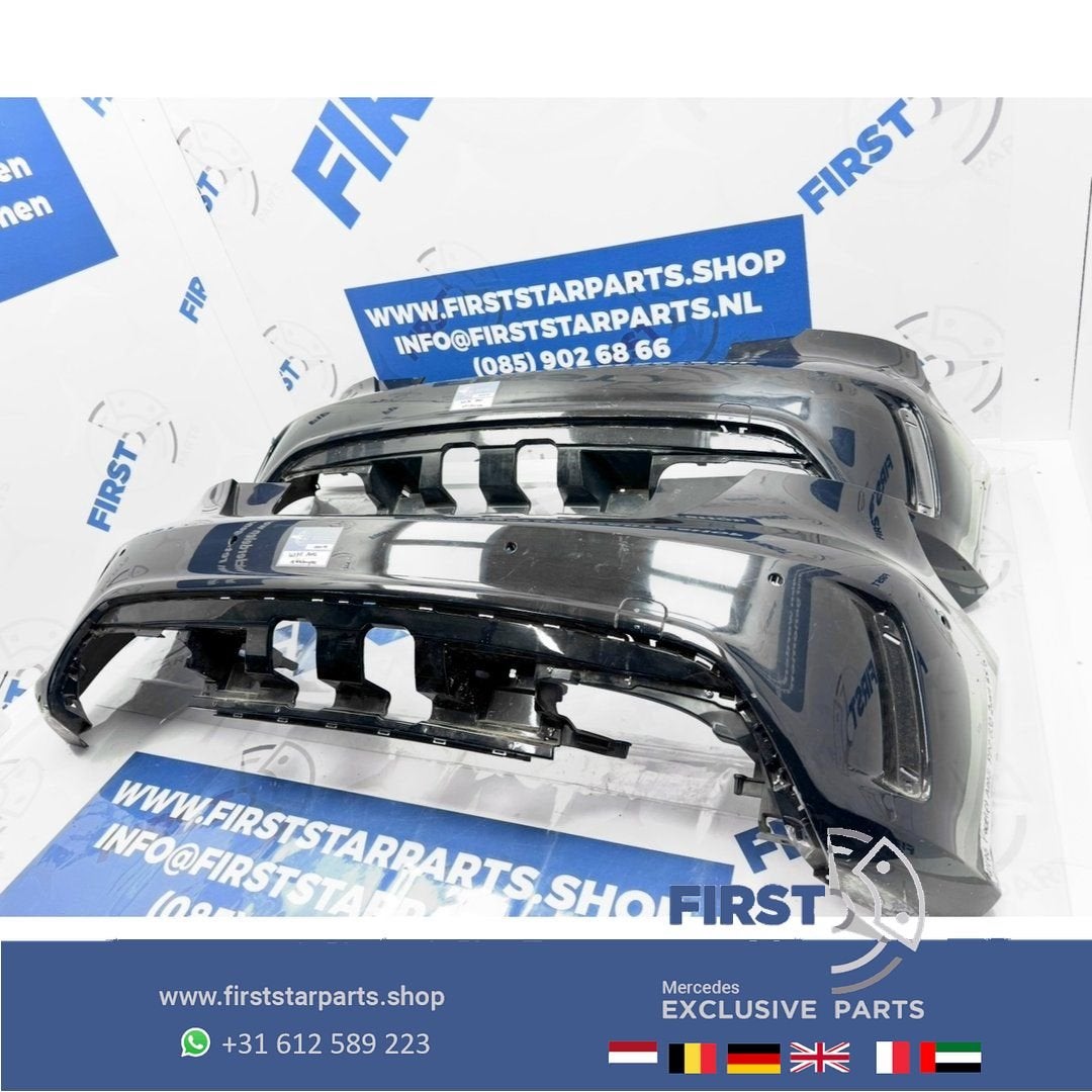 W176 BUMPER Facelift AMG Voorbumper 2013-2019 ROOD WIT ZWART, Gebruikt, -, Ophalen of Verzenden, Achter