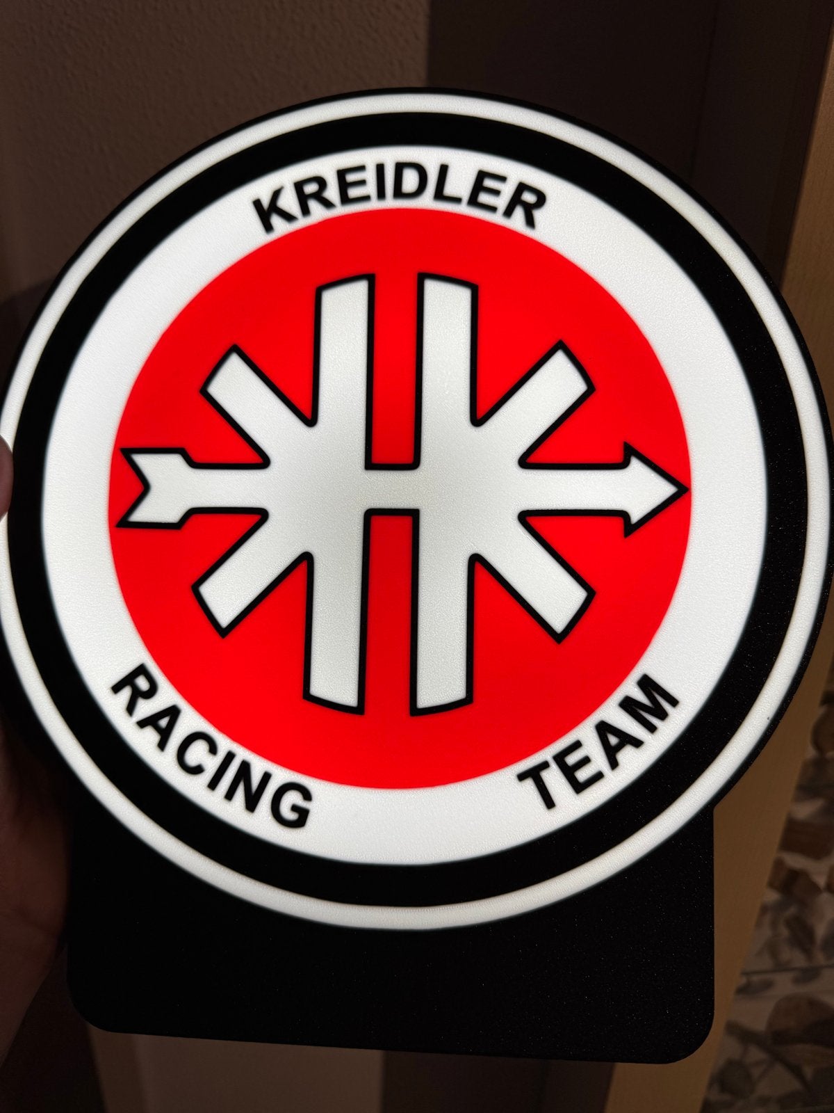 Kreidler Racing Team LED Lichtbak - Uniek Decoratiestuk, Verzenden, Nieuw, Overige typen