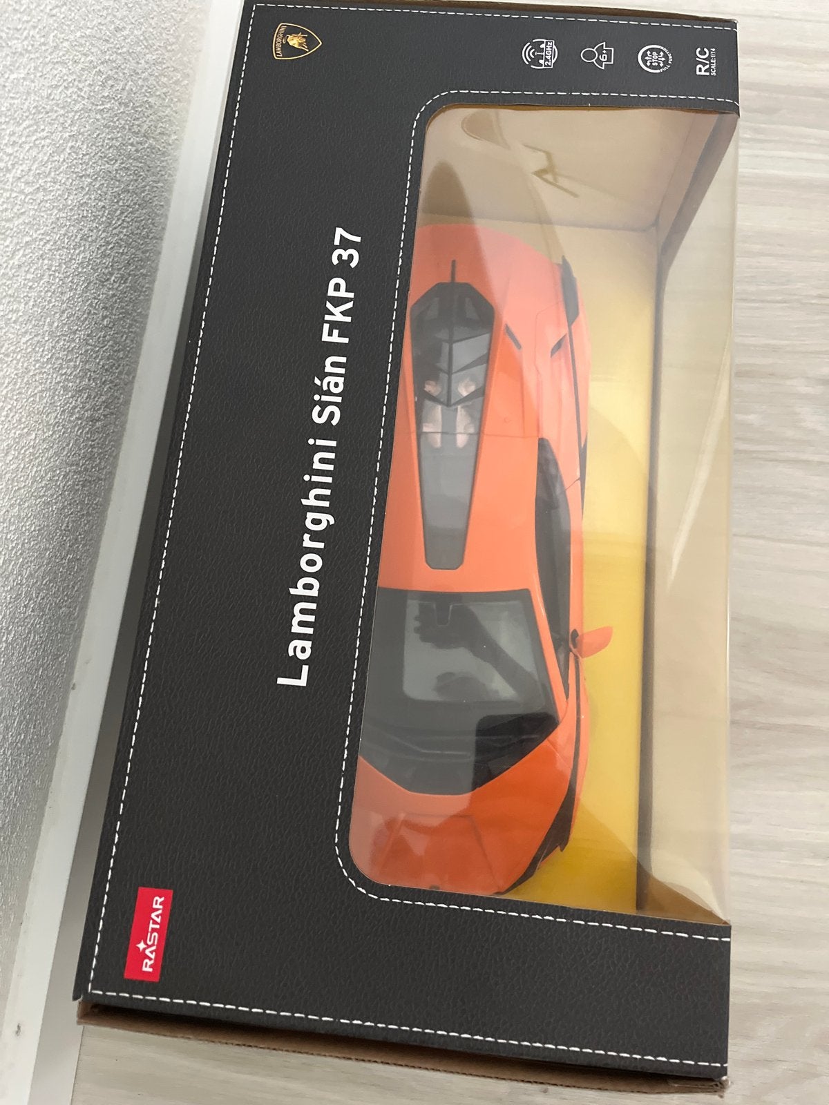 Rastar RC Auto Lamborghini Sián FKP 37 - Nieuw in doos, Elektro, Schaal 1:14, Nieuw, Ophalen of Verzenden