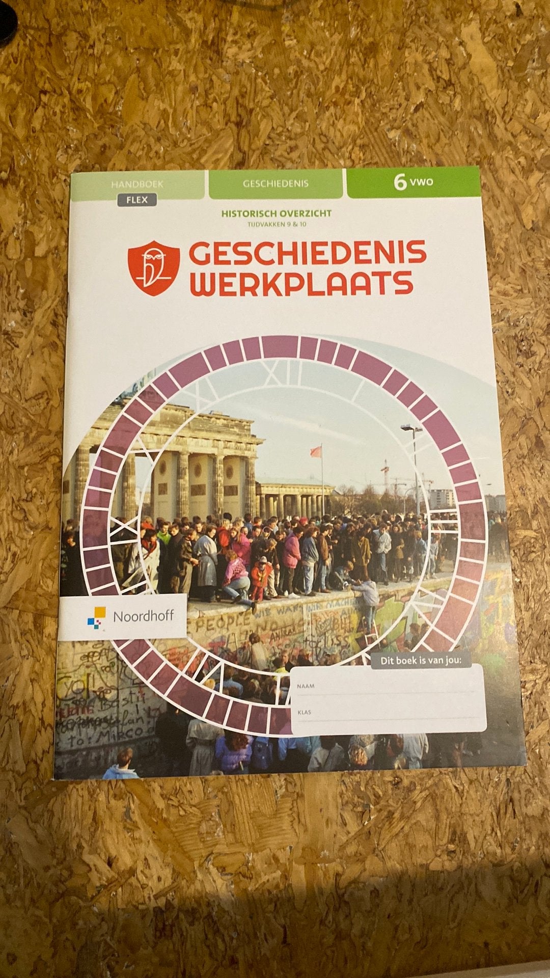 Geschiedeniswerkplaats 3e ed vwo 6 FLEX Handboek historisch, Ophalen of Verzenden, Nieuw, VWO, Geschiedenis