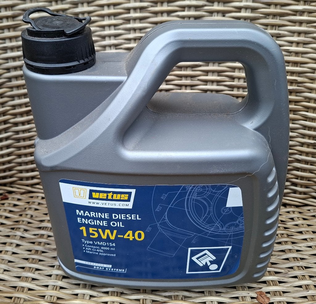 ✅ RUIM 1-Liter Vetus Marine diesel engine oil 15w40, Ophalen of Verzenden, Nieuw, Motor en Techniek