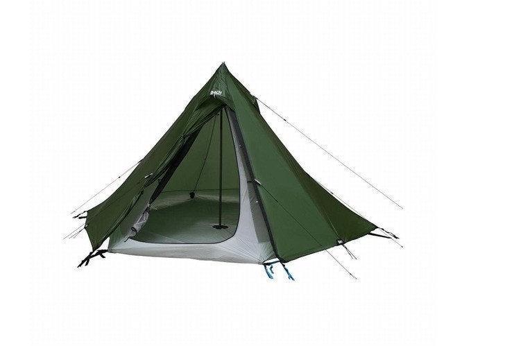 BACH Equipment: Wickiup 3 (Hele & 1/2 Binnentent + Footprint, Ophalen of Verzenden, Zo goed als nieuw, Tot en met 3