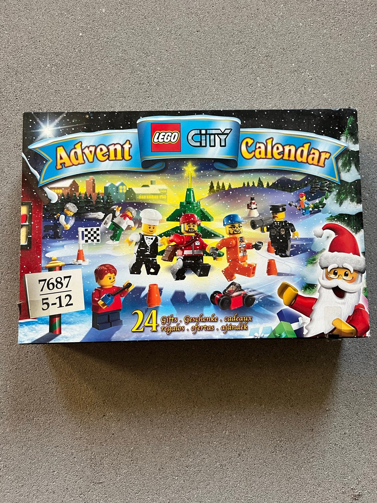 LEGO City Advent Kalender 7687 - Jaren '90 Kerstplezier, Ophalen of Verzenden, Zo goed als nieuw